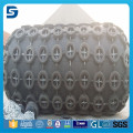 Super Cell Rubber Fender con cadena y neumático galvanizados